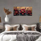 3pcs Lotus Flower Canvas Framed 40x60cm - High Quality Print 100% Australian Made Wall Canvas Ready to Hang