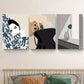 3pcs Elegant Flowers Vases Scenes Metal Print Ready to Hang Art