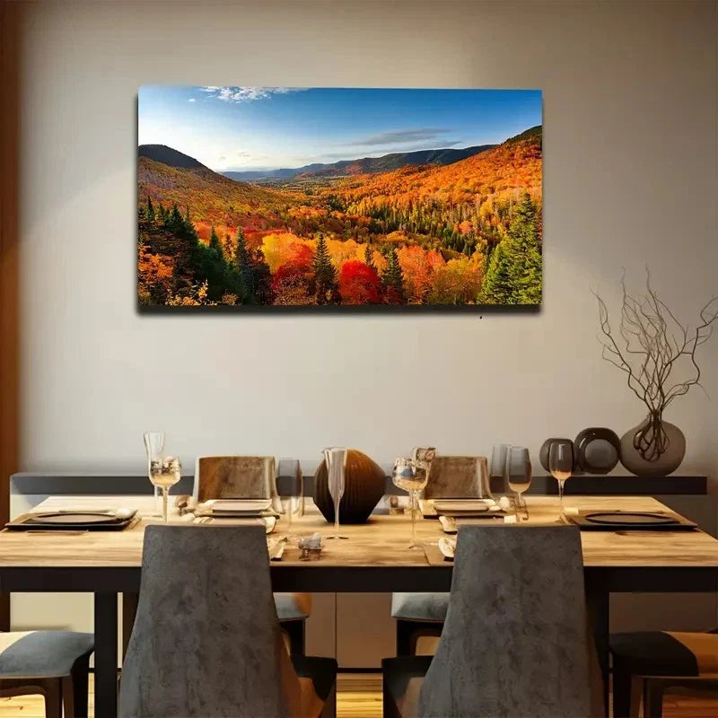 Buying Colorful Woods Wall Art Canvas Office Home Room Framed 80x45cm
