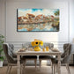Serene River Scene Nordic Wall Art Canvas Office Home Room Framed 120x60cm
