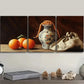 3pcs Still life painting of an old vase Metal Print Ready to Hang Art