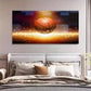 Vibrant Sports Basketball Décor Wall Art Canvas Office Home Room Framed 120x60cm