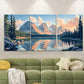 3pcs Banff National Park Landscape Poster Metal Print Ready to Hang Art