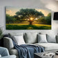 Oak Tree Majestic Sunlitwall canvas office home room framed 120x60cm