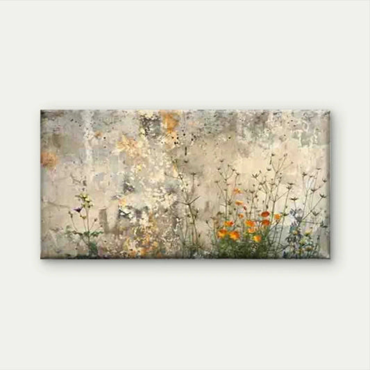 Modern Abstract Floral Wall Art Canvas Office Home Room Framed 80x45cm