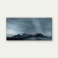 Starry Sky Mountain Wall Art Canvas Office Home Room Framed 80x45cm
