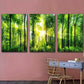 3pcs Cuilin'S Woodland Landscape Posters Art Metal Print Ready to Hang Art