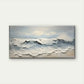 Waves Beach Abstract Wall Art Canvas Office Home Room Framed 120x60cm