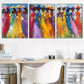 3pcs   Colorful Elegant Women Triptych Wall Art Set Canvas Framed 40x60cm - High Quality Print 100% Australian Made Wall Canvas Ready to Hang