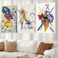 3pcs Abstract Modern Art Canvas Framed 40x60cm - High Quality Print 100% Australian Made Wall Canvas Ready to Hang