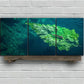 3pcs Leaf and Boat Design Beach Metal Print Ready to Hang Art