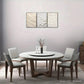 3pcs Abstract Wave Pattern, White Abstract Metal Print Ready to Hang Art