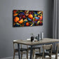 Inspired Design Vibrant Colors Wall Art Canvas Office Home Room Framed 120x60cm