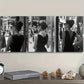 3pcs Very fashionable girl Art Painting Metal Print Ready to Hang Art