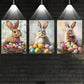 3pcs Charming Spring Scene Floral Blooms Metal Print Ready to Hang Art