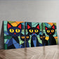 3pcs  Black Cats Family Wall Art Set Canvas Framed 40x60cm - High Quality Print 100% Australian Made Wall Canvas Ready to Hang