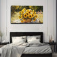 Chrysanthemum Blooming Wall Art Canvas Office Home Room Framed 120x60cm