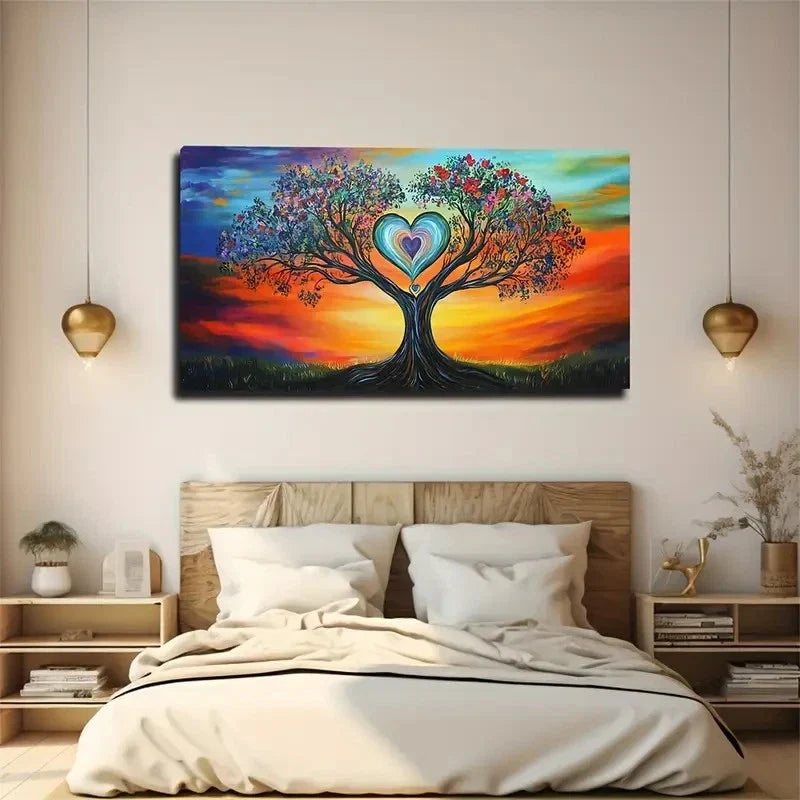 Thick Branches Decoration Wall Art Canvas Office Home Room Framed 120x60cm
