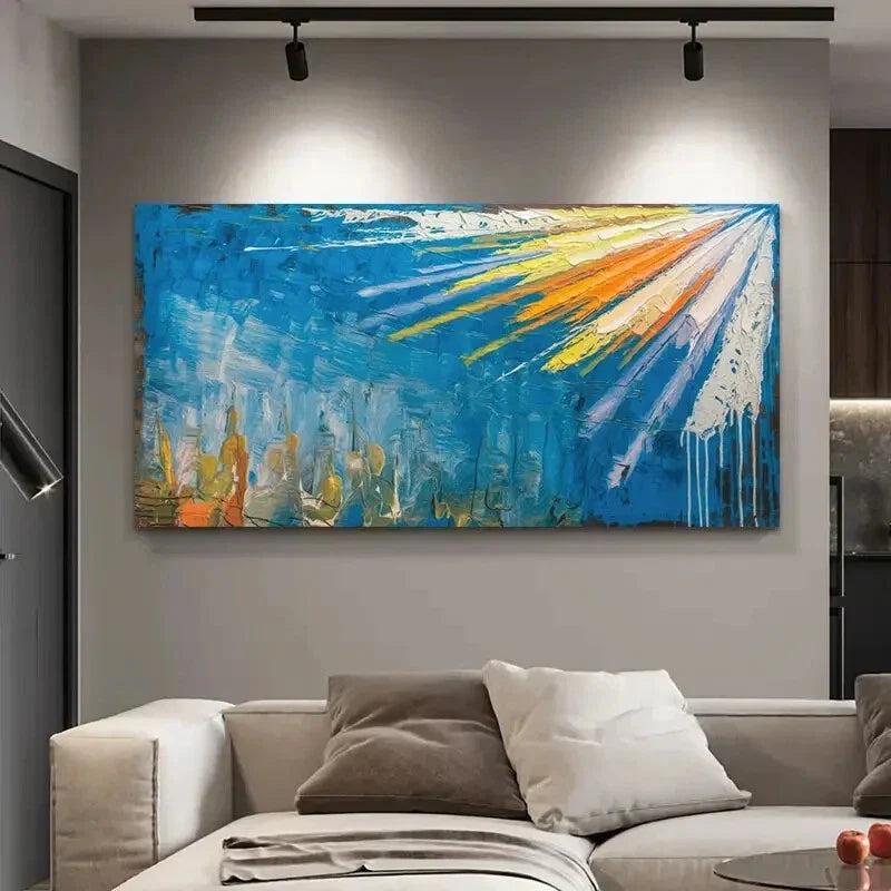 Graffiti Creative Decoration Wall Art Canvas Office Home Room Framed 120x60cm