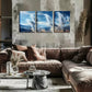 3pcs Outdoor Wild Reed Wall Art Set Canvas Framed 40x60cm - High Quality Print 100% Australian Made Wall Canvas Ready to Hang