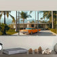 3pcs Mid-century modern car Wall Art Set Canvas Framed 40x60cm - High Quality Print 100% Australian Made Wall Canvas Ready to Hang