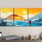 3pcs  Potala Palace, Luxurious, Wall Art Set Canvas Framed 40x60cm - High Quality Print 100% Australian Made Wall Canvas Ready to Hang