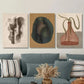 3pcs Featuring Minimalist And Bohemian Designs, Metal Print Ready to Hang Art