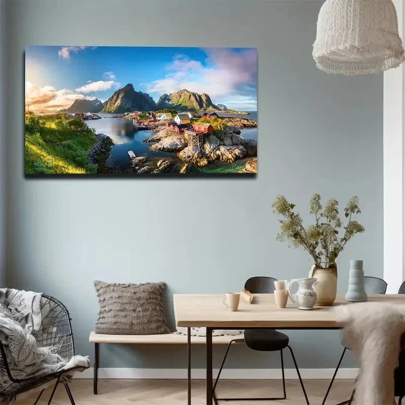 Beautiful Scenery Wall Art Canvas Office Home Room Framed 120x60cm