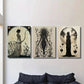3pcs Goddess Kalima Metal Print Ready to Hang Art