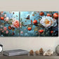 3pcs Rose hips and butterflies are flying Wall Art Set Canvas Framed 40x60cm - High Quality Print 100% Australian Made Wall Canvas Ready to Hang