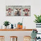 3pcs Highland Cow Animal Farmhouse Metal Print Ready to Hang Art