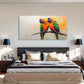 Nature Vibrant Colors Bright Wall Art Canvas Office Home Room Framed 120x60cm