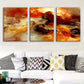 3pcs Color Poster, Fantasy Decorations, Metal Print Ready to Hang Art