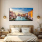 Picturesque Water Cityscape Wall Art Canvas Office Home Room Framed 80x45cm
