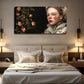 Orange Small Flowers Adorn Wall Art Canvas Office Home Room Framed 120x60cm