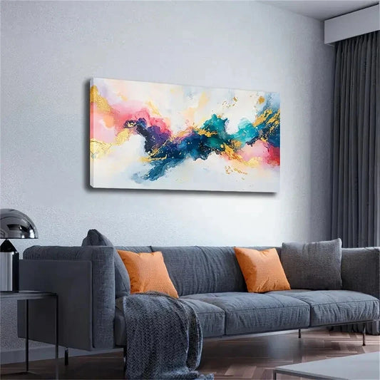 Smart and Intense Modern Décor Wall Art Canvas Office Home Room Framed 120x60cm