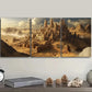 3pcs Ancient city photo Art Painting Metal Print Ready to Hang Art