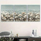3pcs floral landscape painting Metal Print Ready to Hang Art