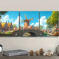 3pcs Set Whimsical Animals Art Metal Print Ready to Hang Art