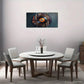 3pcs Enhancements Vinyl Record Abstract Art Style Metal Print Ready to Hang Art