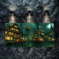 3pcs Fantasy Water City Canvas Framed 40x60cm - High Quality Print 100% Australian Made Wall Canvas Ready to Hang