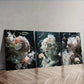 3pcs  Ethereal Figures Canvas Nature Wall Art Set Canvas Framed 40x60cm - High Quality Print 100% Australian Made Wall Canvas Ready to Hang