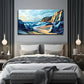 Beach Wave Suitable Wall Art Canvas Office Home Room Framed 120x60cm
