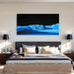 Starry Night Blue Field Wall Art Canvas Office Home Room Framed 120x60cm