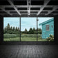3pcs Rustic Landscape and House Metal Print Ready to Hang Art