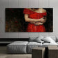 Abstract Woman Modern Wall Art Canvas Office Home Room Framed 120x60cm