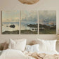 3pcs Vintage Landscape Antique Paintings Metal Print Ready to Hang Art
