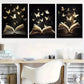 3pcs Enchanted Book Wrapped Pine Wood Frame Wall Art Set Canvas Framed 40x60cm - High Quality Print 100% Australian Made Wall Canvas Ready to Hang