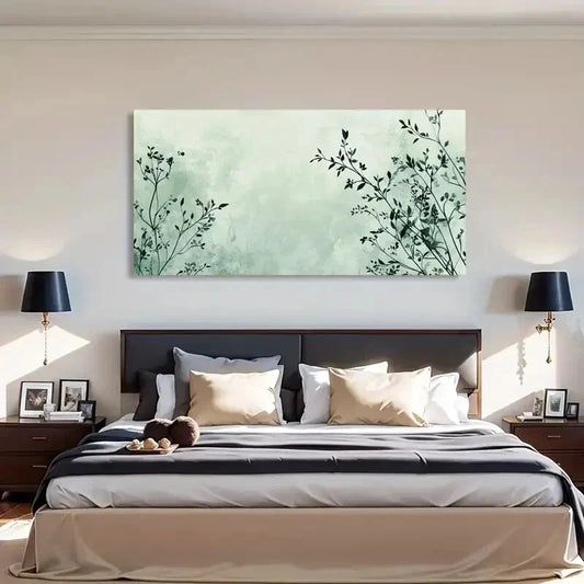 Simplicity Soft Colors Wall Art Canvas Office Home Room Framed 120x60cm
