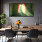 Sunlight On The Window Wall Art Canvas Office Home Room Framed 120x60cm
